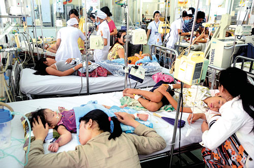 Dịch sốt xuất huyết tăng mạnh
