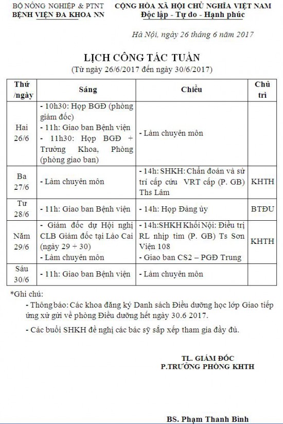 lich cong tuan 26-6-2017