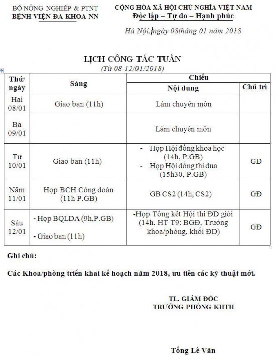 lich tuan 08-1-2017