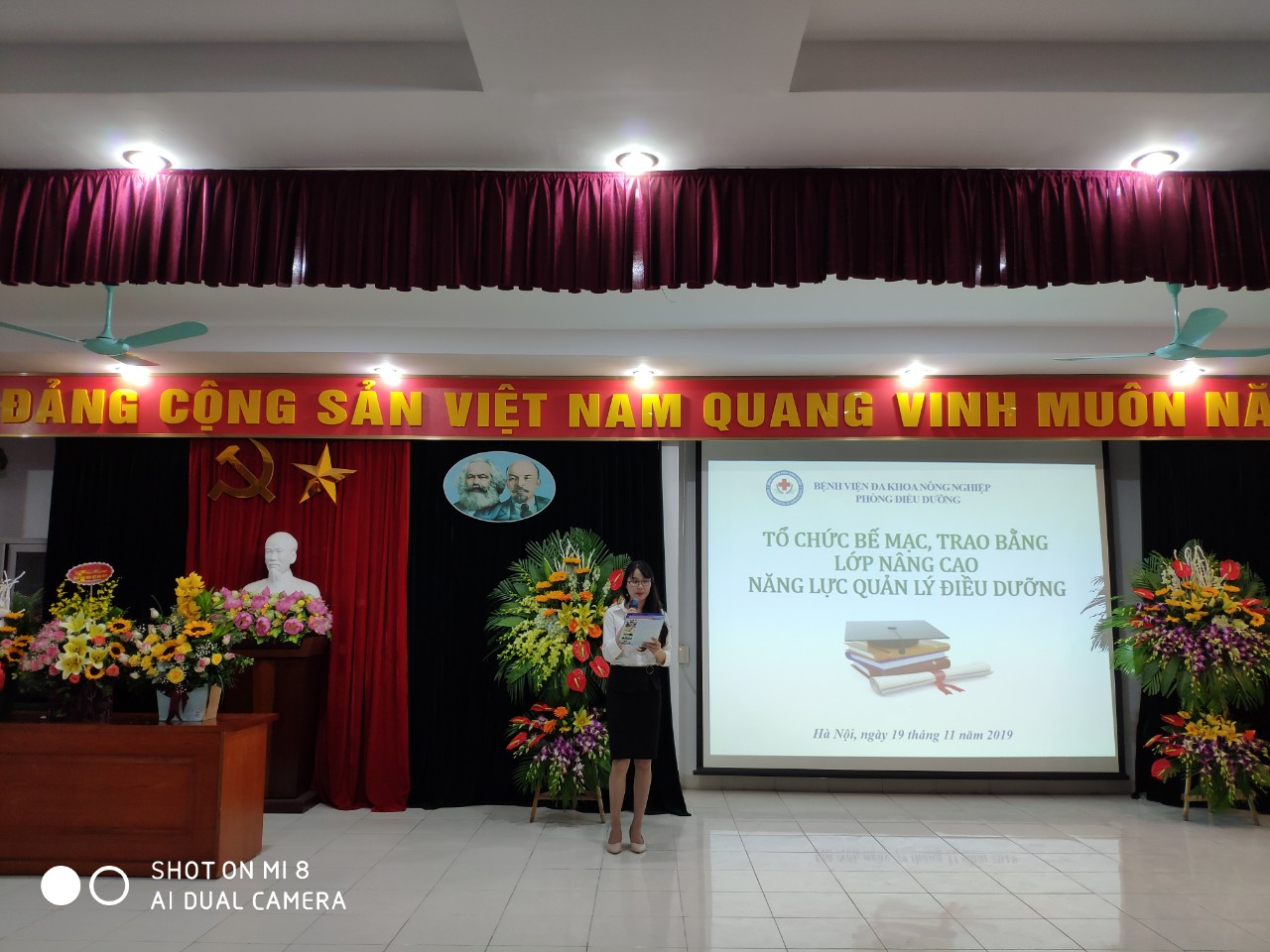 Bệnh viện Đa khoa Nông nghiệp tổ chức bế mạc lớp Nâng cao năng lực quản lý Điều dưỡng