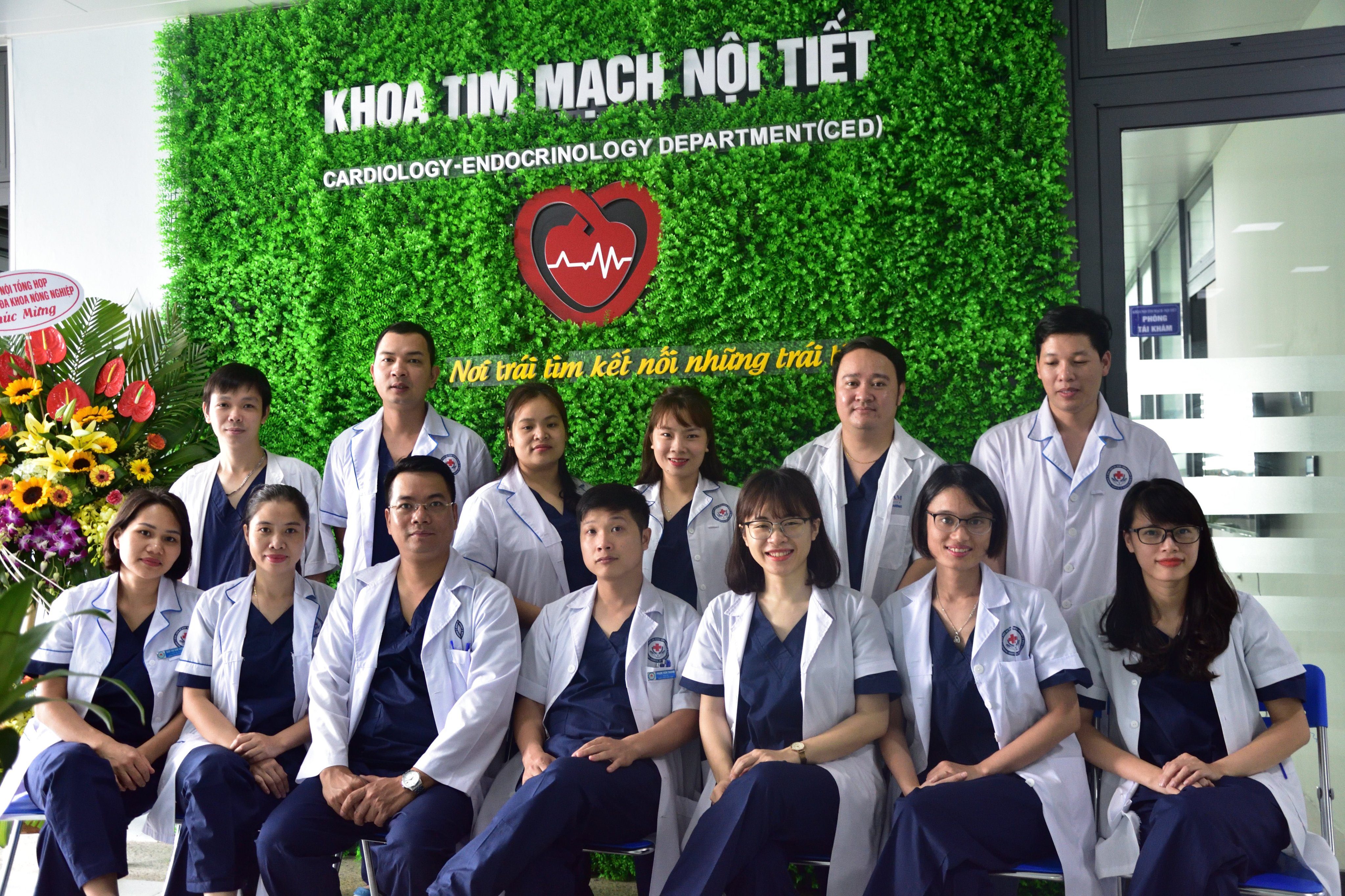 Bệnh viện Đa khoa Nông nghiệp thành lập Khoa Tim mạch nội tiết