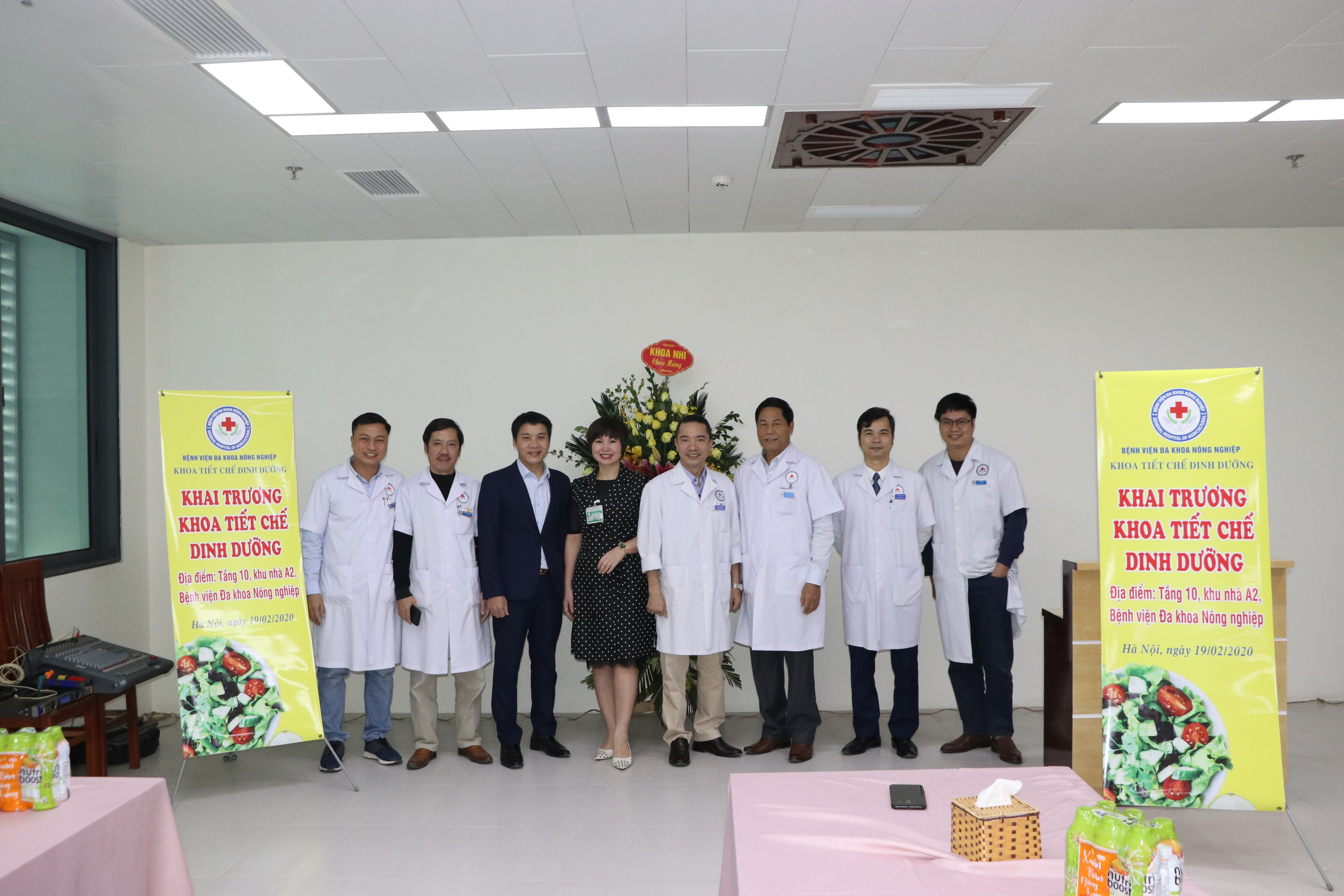 KHAI TRƯƠNG KHOA TIẾT CHẾ – DINH DƯỠNG BỆNH VIỆN ĐA KHOA NÔNG NGHIỆP