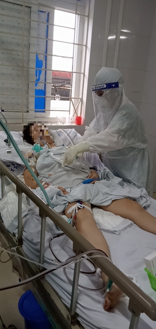 Bắc Giang Ngày thứ 8 10/6/2021: Các y bác sĩ BVĐK Nông nghiệp vẫn miệt mài giành giật sự sống cho Bệnh nhân nặng nhiễm Covid – 19