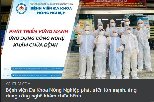 Khẳng định vị thế, uy tín của Bệnh viện Đa khoa Nông Nghiệp