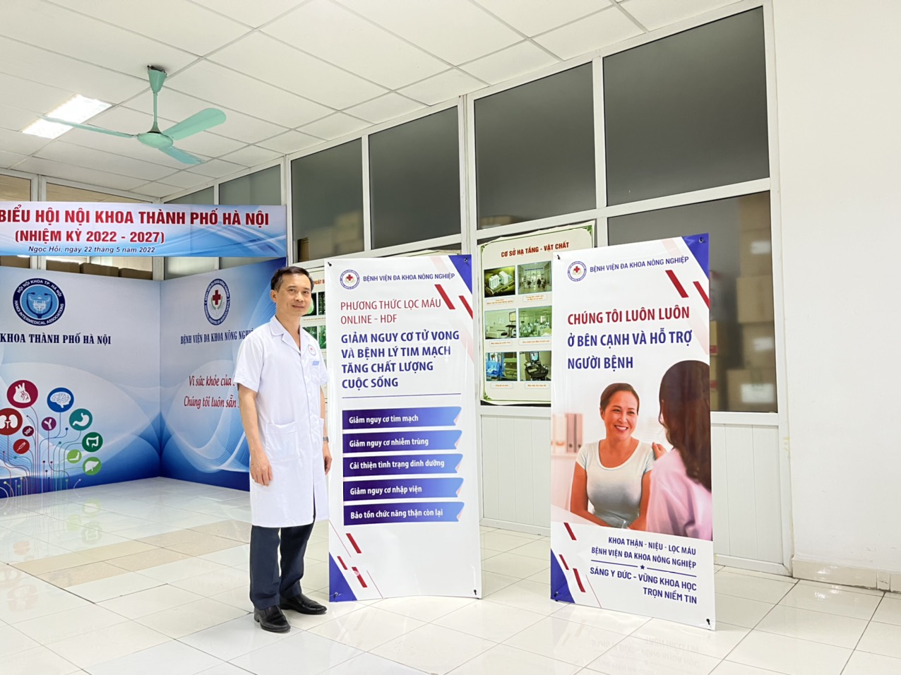 Đồng hành cùng bệnh nhân suy thận mạn, lọc máu chu kỳ
