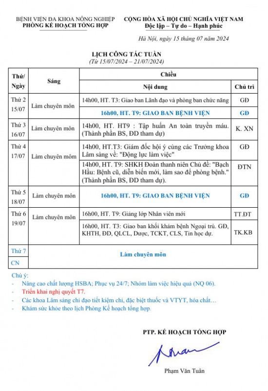 Lich tuan 15-7-2024