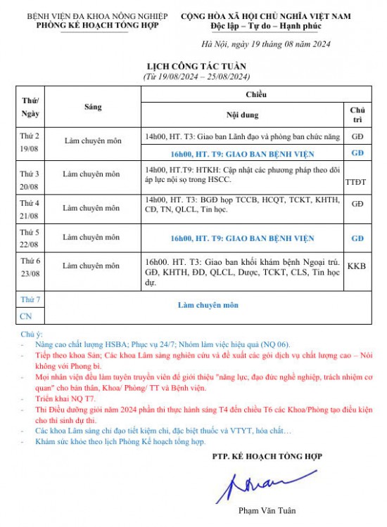 Lich tuan 19-7-2024